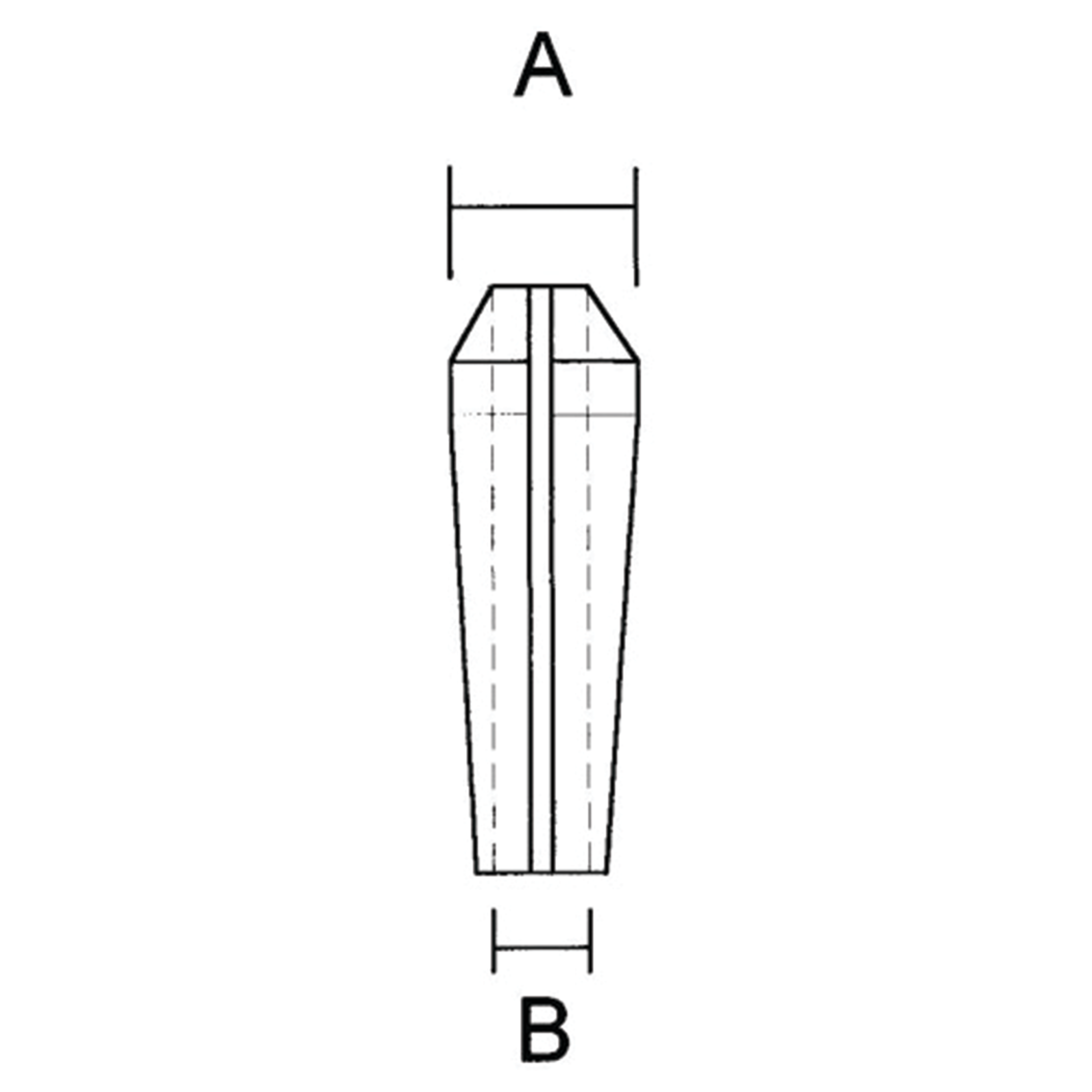 Dimensions of STA-LOK Sta-Lok Wedges