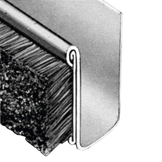 Unbeaded Channel Weatherstrip with Steel Core