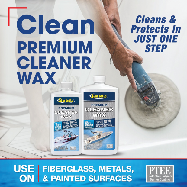 Star Brite One Step Heavy Duty Cleaner Wax