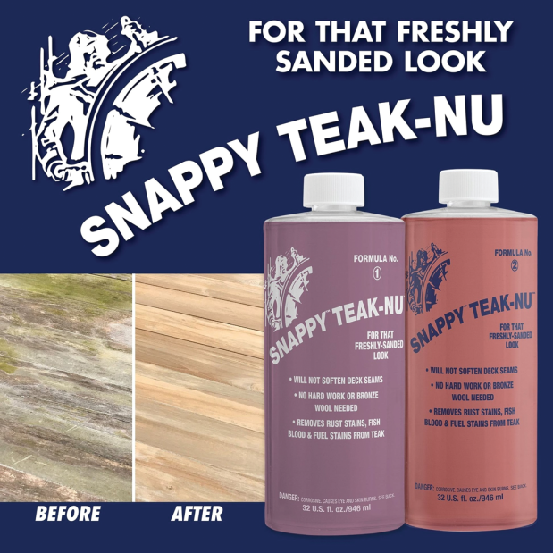 SNAPPY TEAK-NU - Professional Wood Renew & Restore
