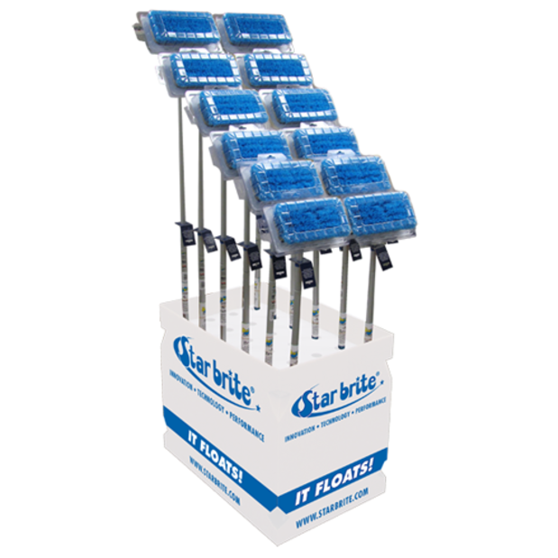 040812 of StarBrite Extend-A-Brush 12-Piece Brush Display