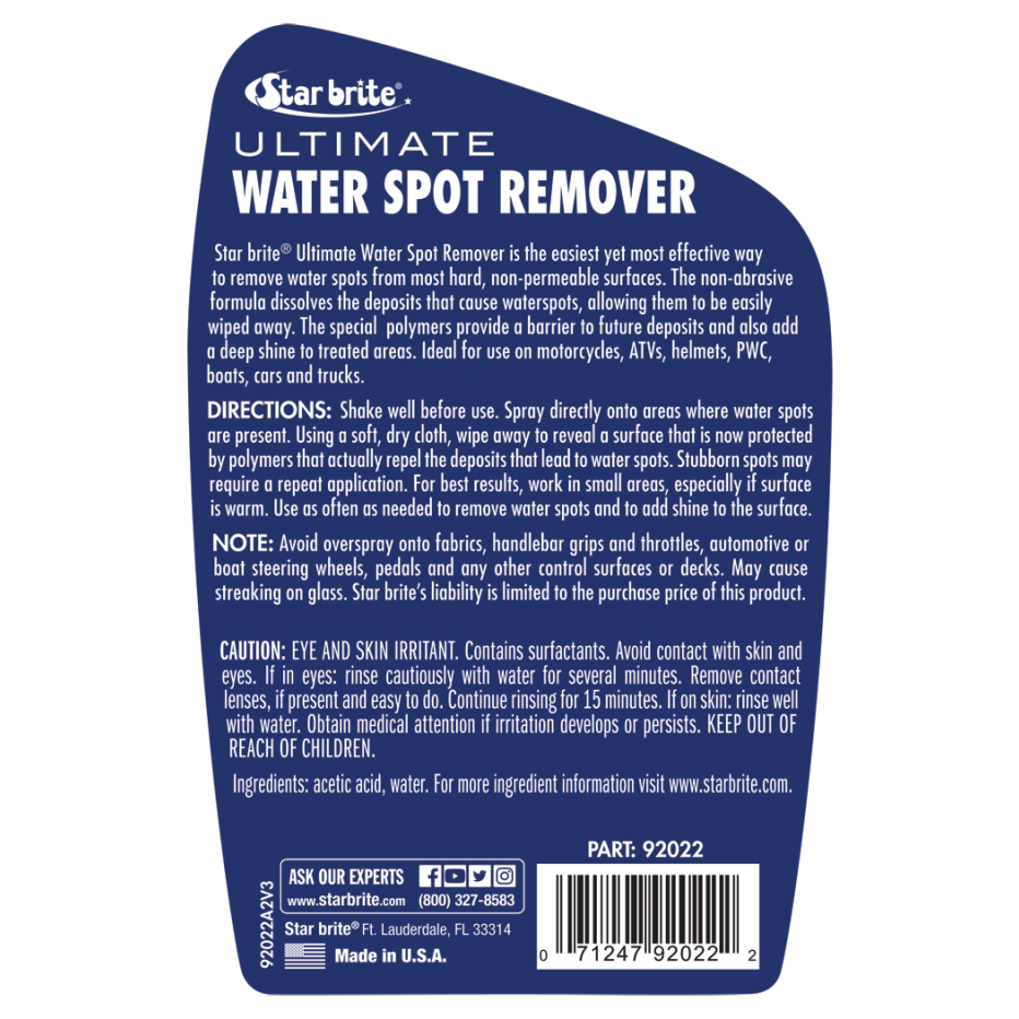Water Spot Remover