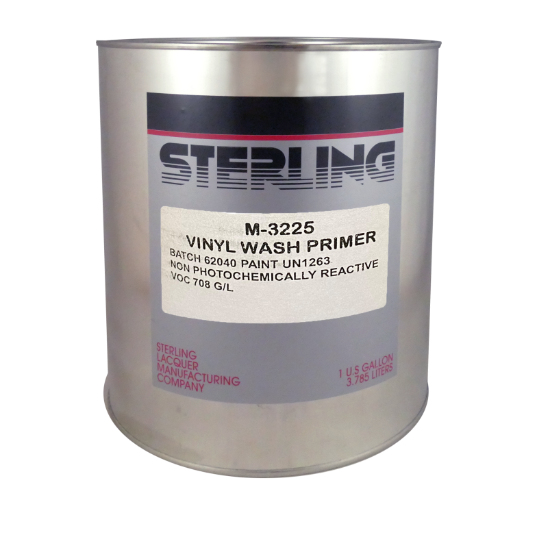 m3225-1 of Sterling M-3225 Yellow Vinyl Butyrate Chromate Wash Primer - Base