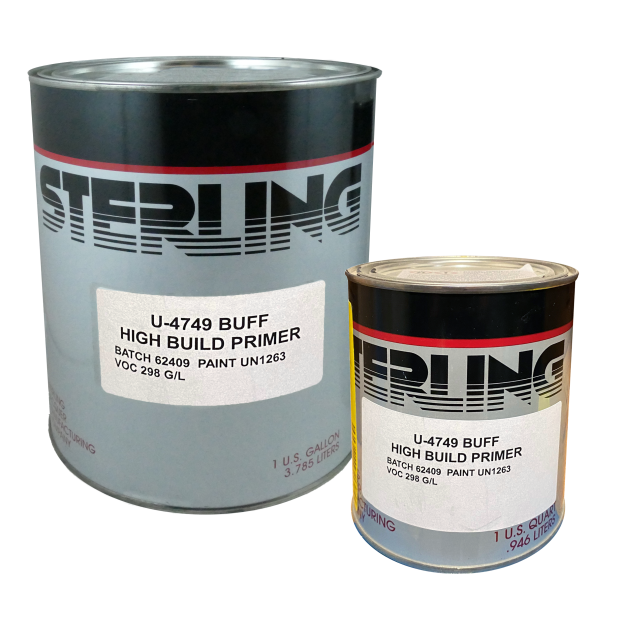 combo of Sterling U-4749 Low VOC Buff High Build Primer - Base
