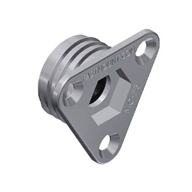 Sugatsune MC-F10 Fastmount Metal Heavy Duty Self Tapping Female Clip, 22 lb