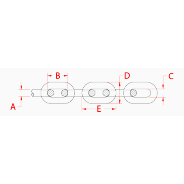 Suncor Grade S3 Proof Coil Stainless Steel Chain