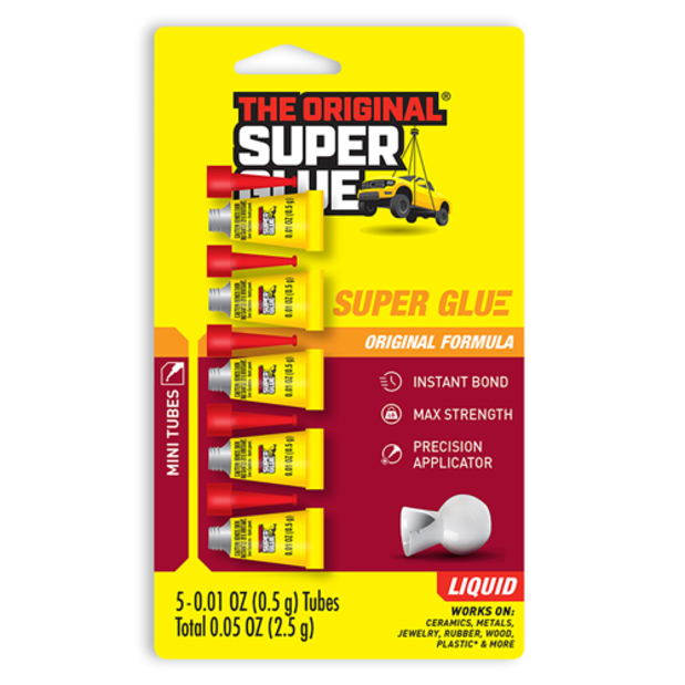 15175-12 of Super Glue Super Glue - Single-use Tube - 5 Pack