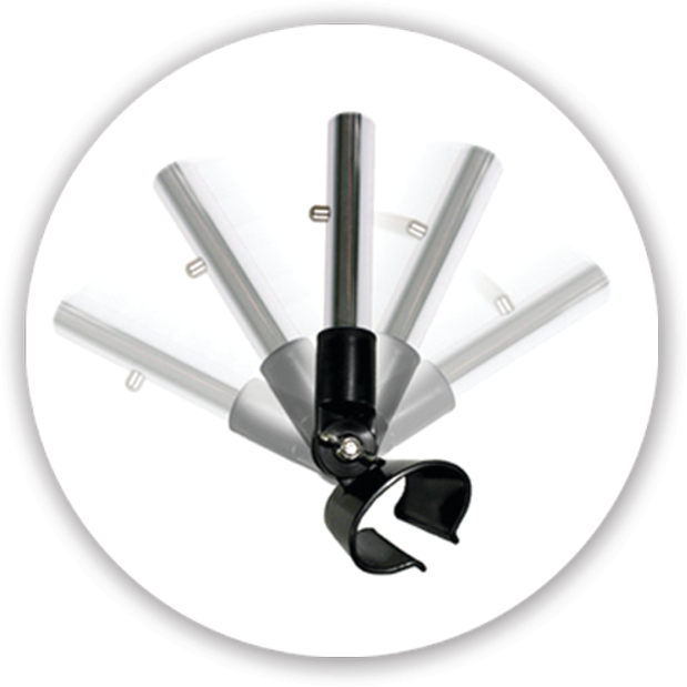 Quik Dry Water Blade Squeegee, Snap-On Pole Adapter for Water Blades