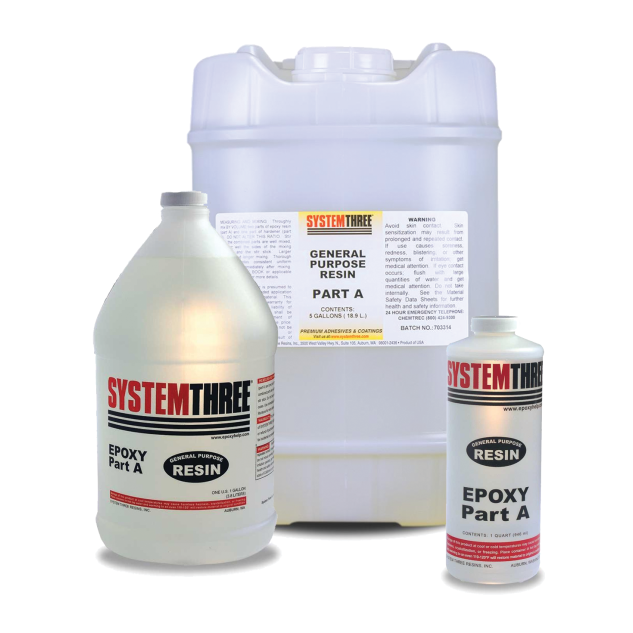 group of System Three Resins General Purpose Epoxy - Resin