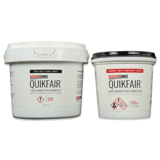 1400k44-1 of System Three Resins SilverTip QuikFair Lightweight Epoxy Fairing Putty