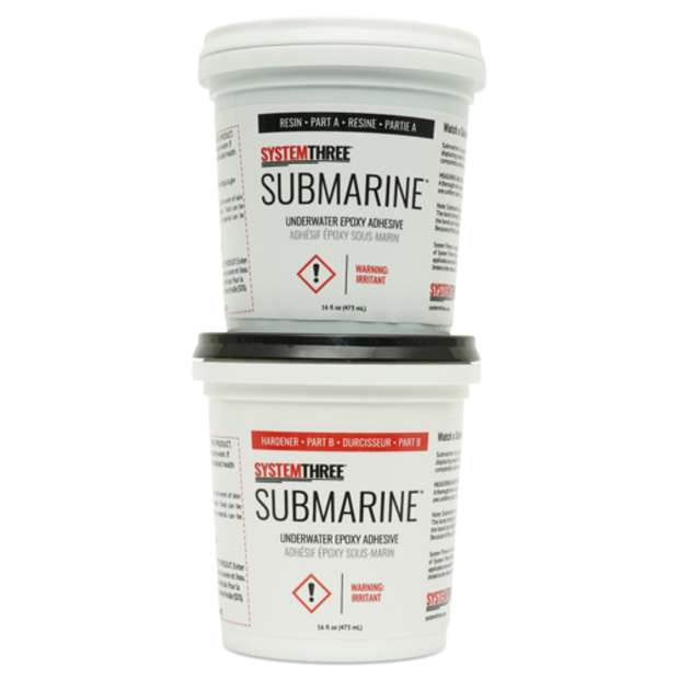 1250k16 of System Three Resins Submarine Underwater Epoxy