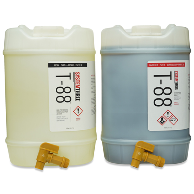 1100k60 of System Three Resins T-88 Structural Epoxy Adhesive Kits
