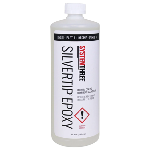 0900b16 of System Three Resins SilverTip Epoxy Laminating Resin - Fast Hardener
