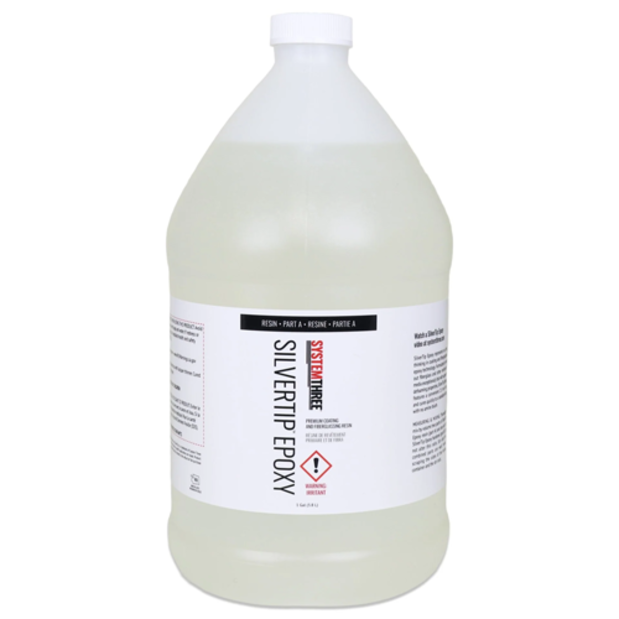 0900b24 of System Three Resins SilverTip Epoxy Laminating Resin - Fast Hardener