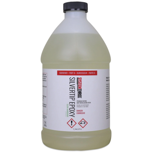 0901b20 of System Three Resins SilverTip Epoxy Laminating Resin - Slow Hardener