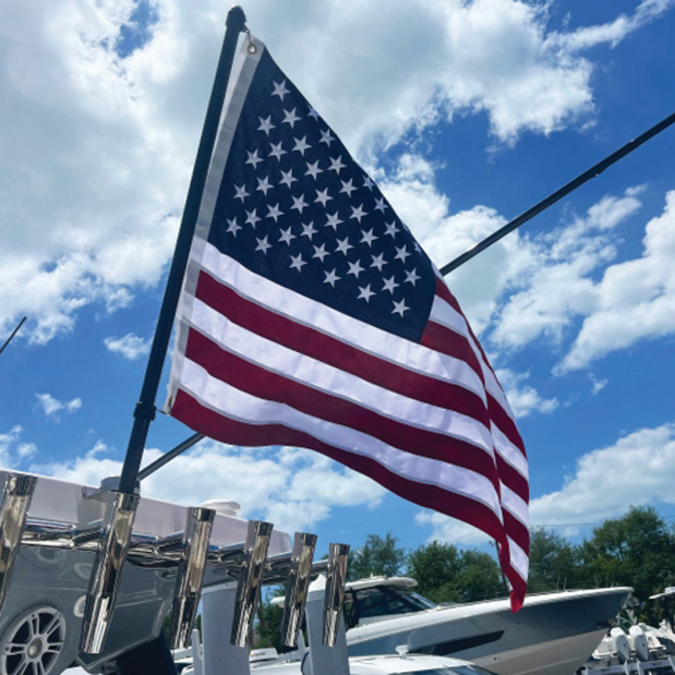 Carbon Fiber Flag Pole with J-Lock System