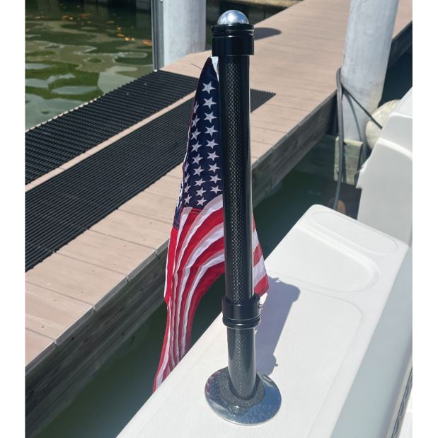 Carbon Fiber Flag Pole with J-Lock System