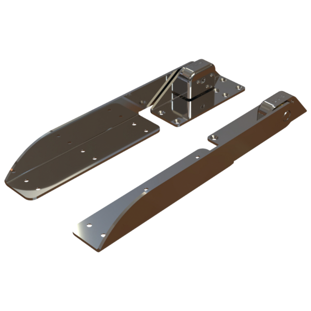 Command Ratchet Hinge, 18-1/2" with Hard Stop