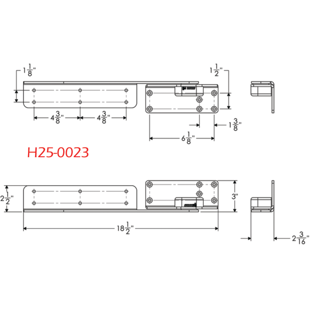Command Ratchet Hinge