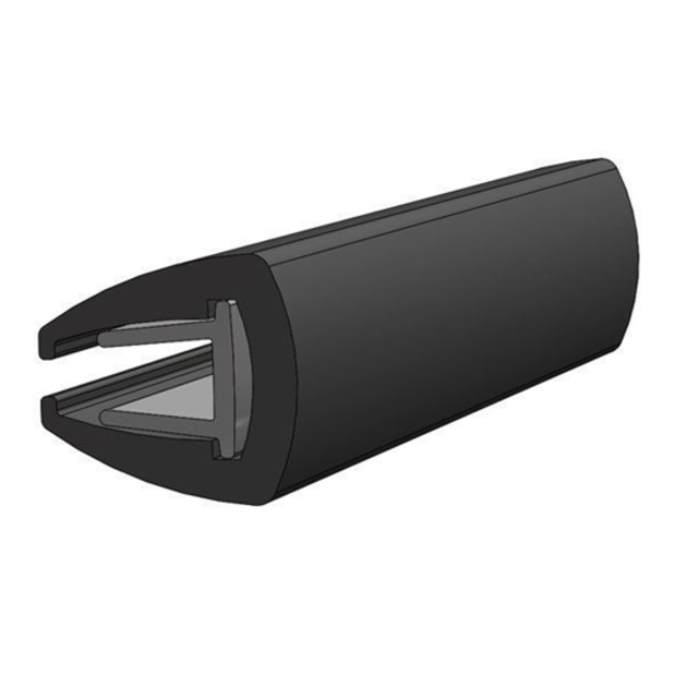 3161bka50 of TACO Marine Flexible Vinyl Rub Rail