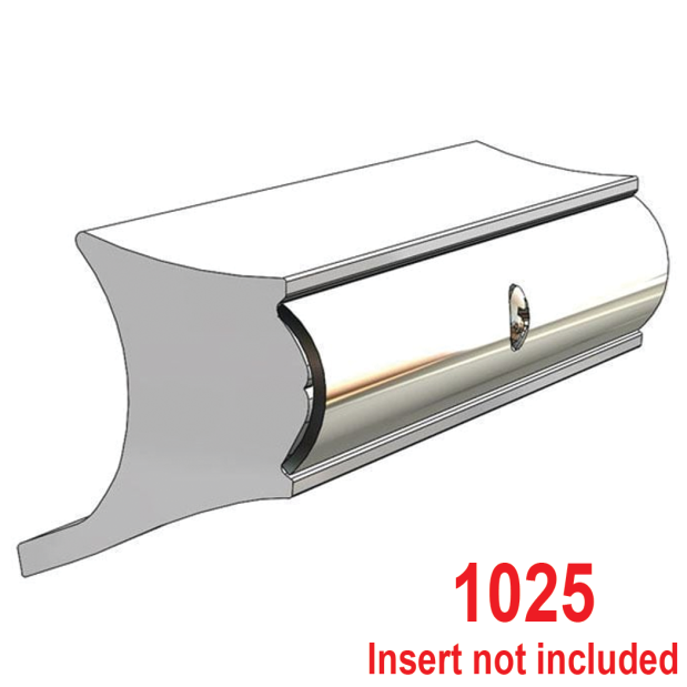 Rigid Vinyl Rub Rail - SS Inserts Sold Separately
