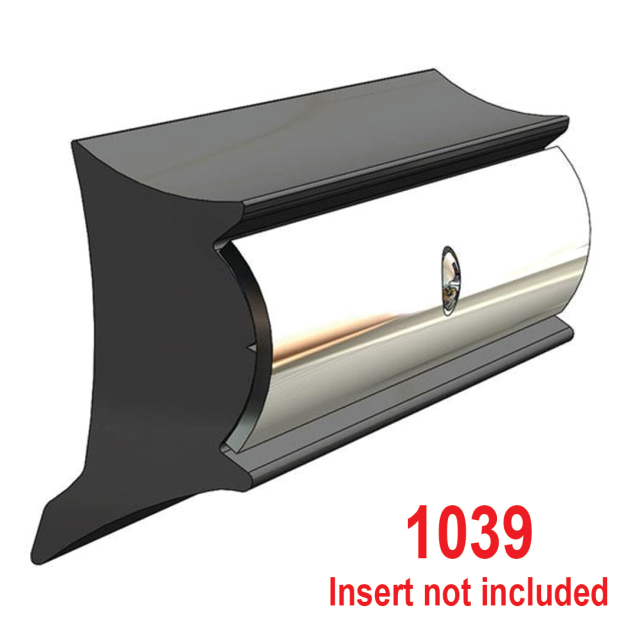 Rigid Vinyl Rub Rail - SS Inserts Sold Separately