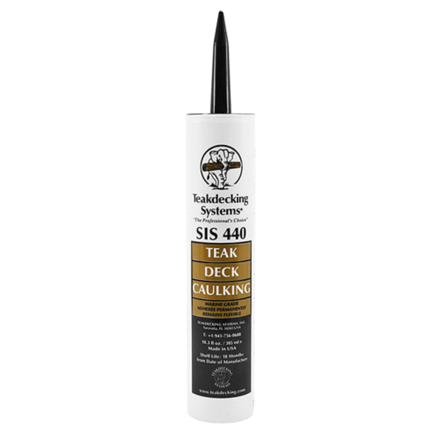 black of Teakdecking Systems Teak Caulking - SIS 440