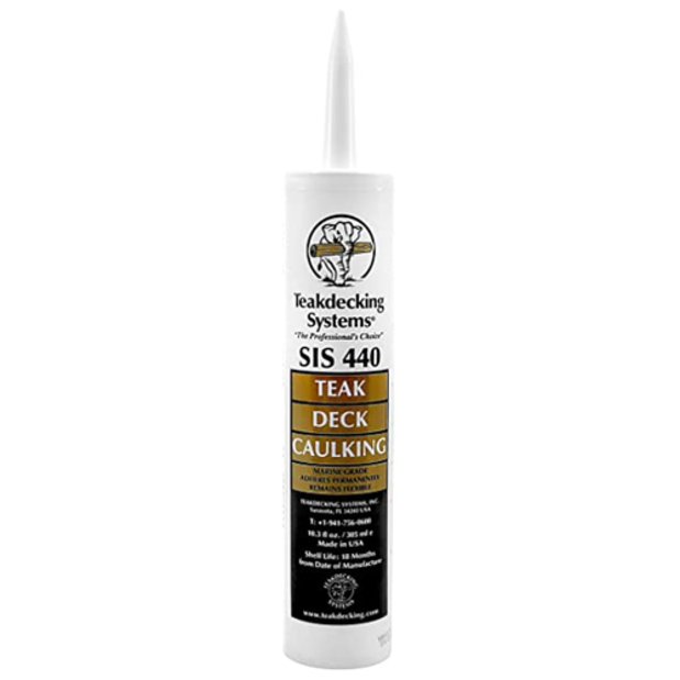white of Teakdecking Systems Teak Caulking - SIS 440
