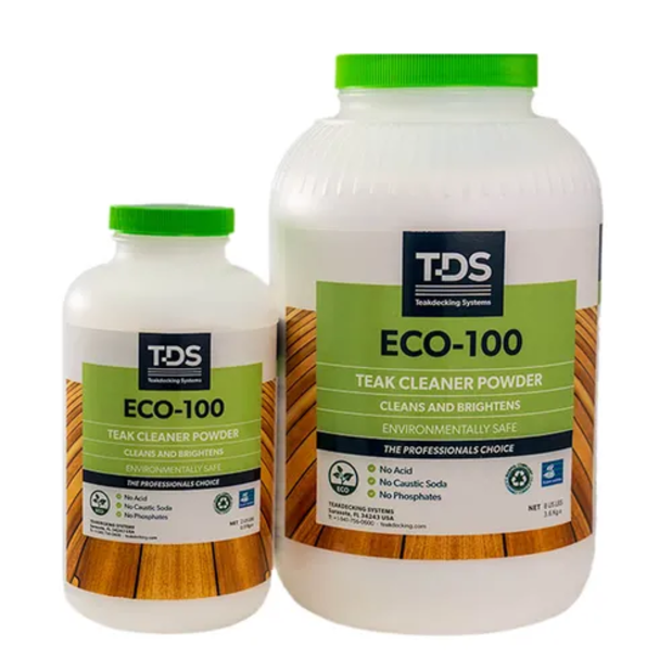 group of Teakdecking Systems ECO-100 Teak Cleaner Powder