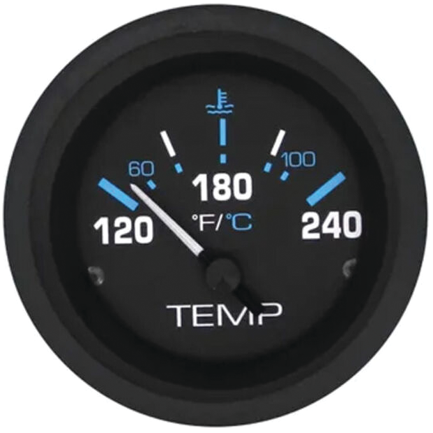 2" Eclipse Series Water Temperature Gauge
