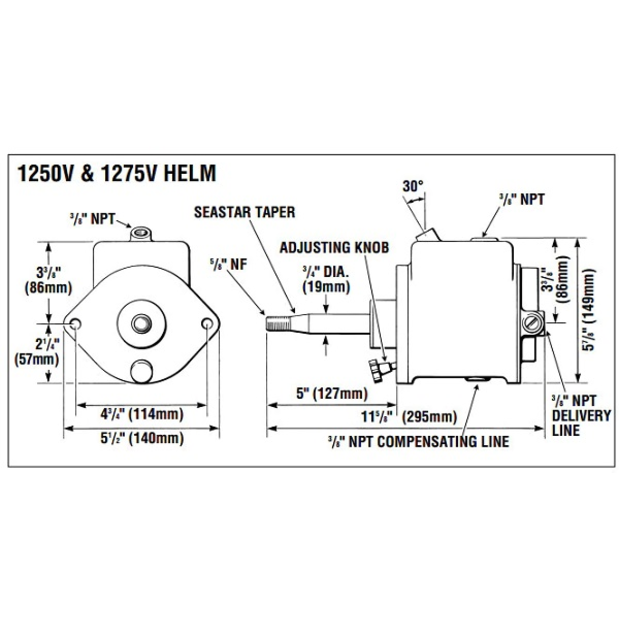 Capilano Helm Dimensions