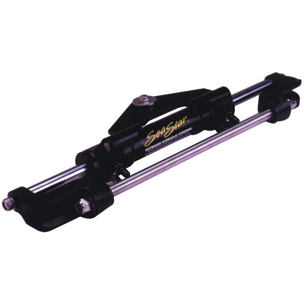 main view of SeaStar Solutions SeaStar Front Mount Outboard Steering Cylinders