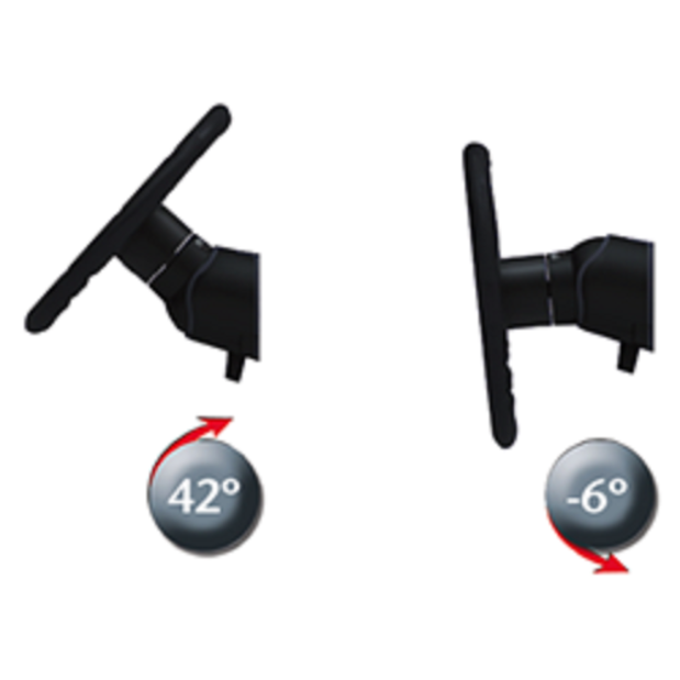 Articulation Diagram of SeaStar Solutions SeaStar Sport & Pro Sport Tilt - Hydraulic Tilt Steering