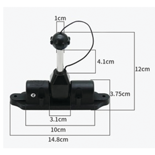 Removable Rowlock Fitting for TEMO 450