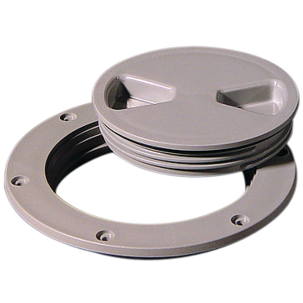 Dark Gray Screw-Out Deck Plate