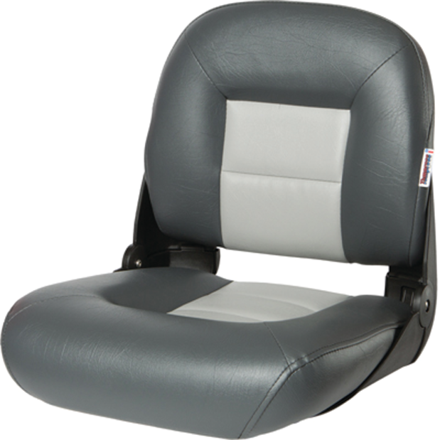 charcoal gray of Tempress Low Back NaviStyle Boat Seat