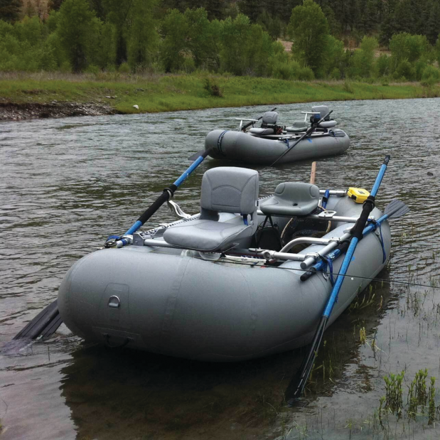 Profile Guide Series Boat Seat & Cushion Combo - Charcoal/Gray Perf