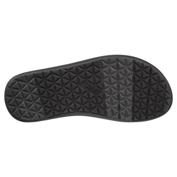 1019050-bkbl-sole of Teva Footwear Men's Voya Flips