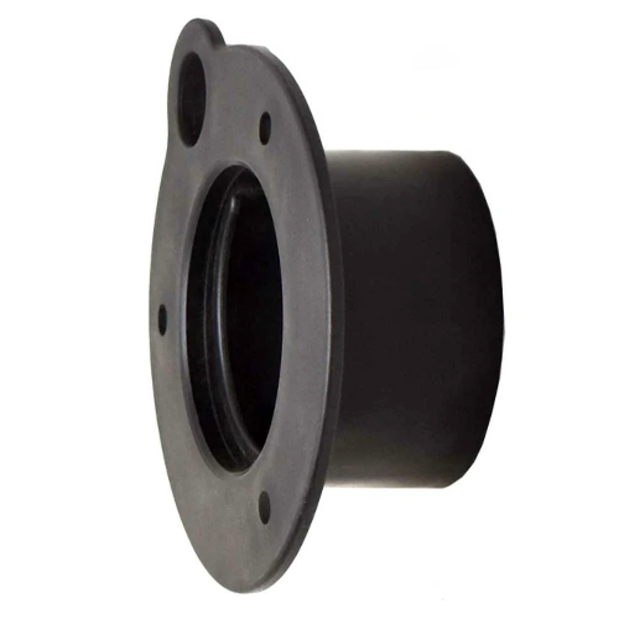rffhp-1-dp of TH Marine Supplies Outboard Rigging Flange with Fuel Hose Port