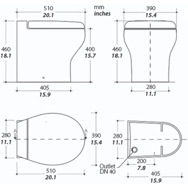 Tecma Flexi Line Silence 2G - Tall