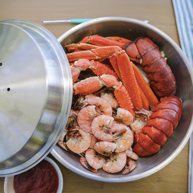 12" Seafood Serving Bowl - 2 Layer