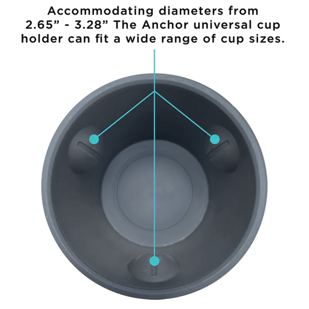 The Anchor-Non-Tipping Cup Holder