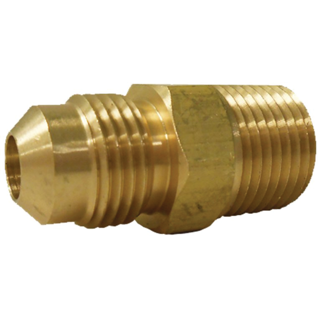 3/8" Male Flare to 3/8" Male NPT Propane Adapter