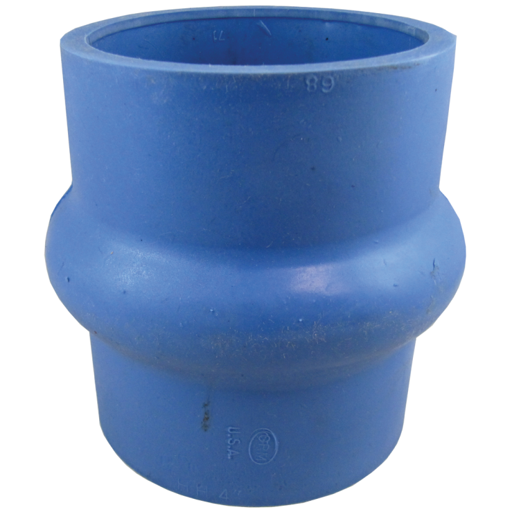 270V Series VHT Hump Hose of Trident Marine Hose & Propane 270V Series Very High Temp Blue Silicone Blend Exhaust Bellows - Hump Hose