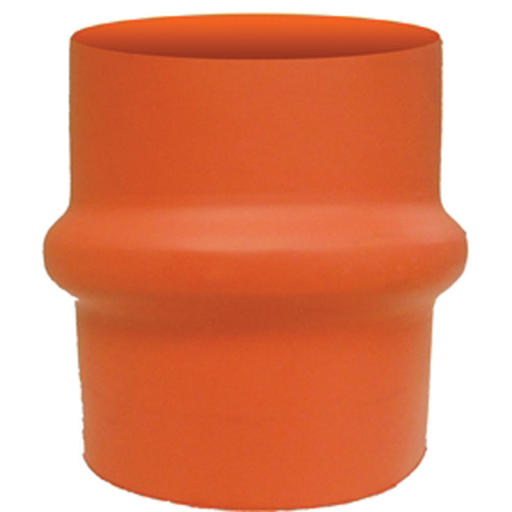Straight Extra High Temp Red Silicone Exhaust Bellows - Hump Hose
