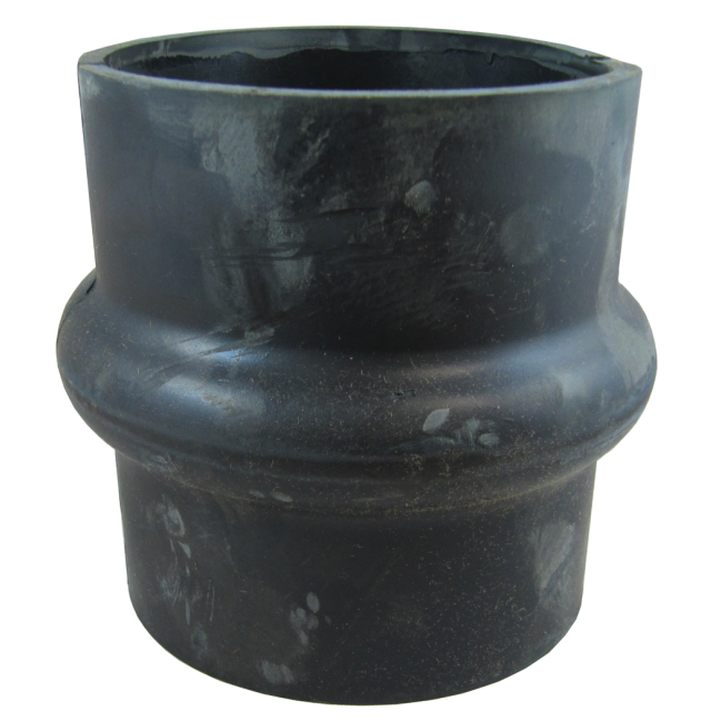 Black Rubber Hump Hose of Trident Marine Hose & Propane THH Ser High Temperature Black Rubber Exhaust Bellows