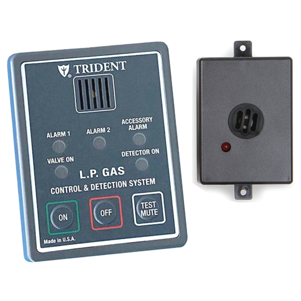 2 Zone LP Gas Control & Detection System 