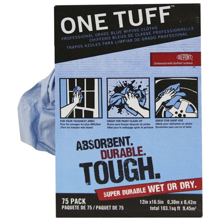 One Tuff Durable Absorbent Wiper Cloths