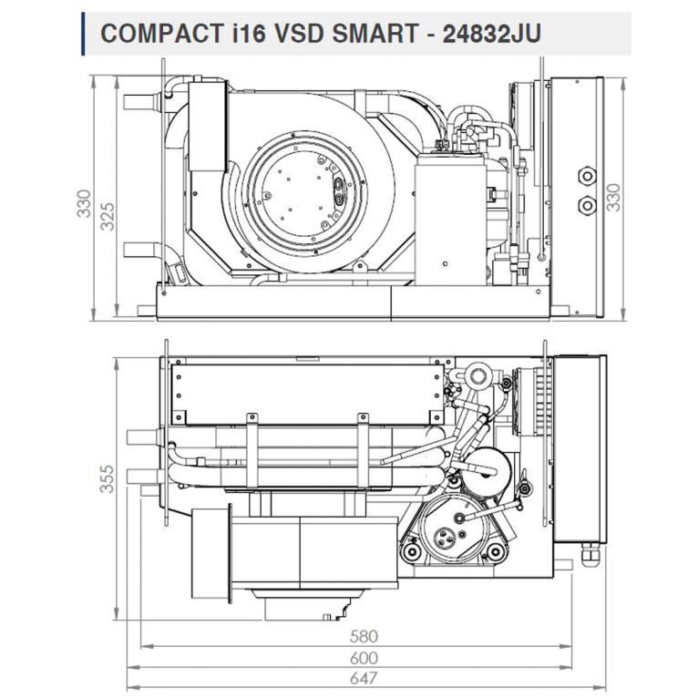 Velair VSD 16,000 BTU Self-Contained Air Conditioning Systems