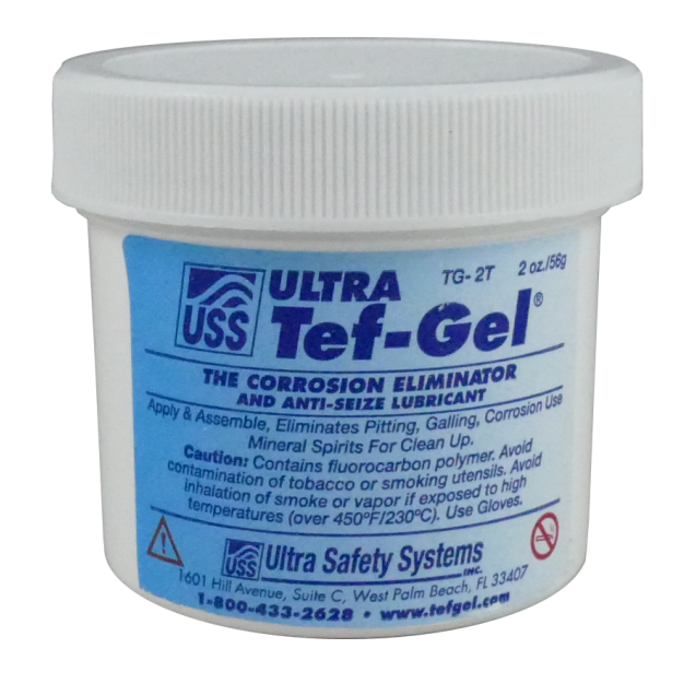 tg-2 of Ultra Safety Systems Ultra Tef-Gel - Thread Anti-Seize Lubricant